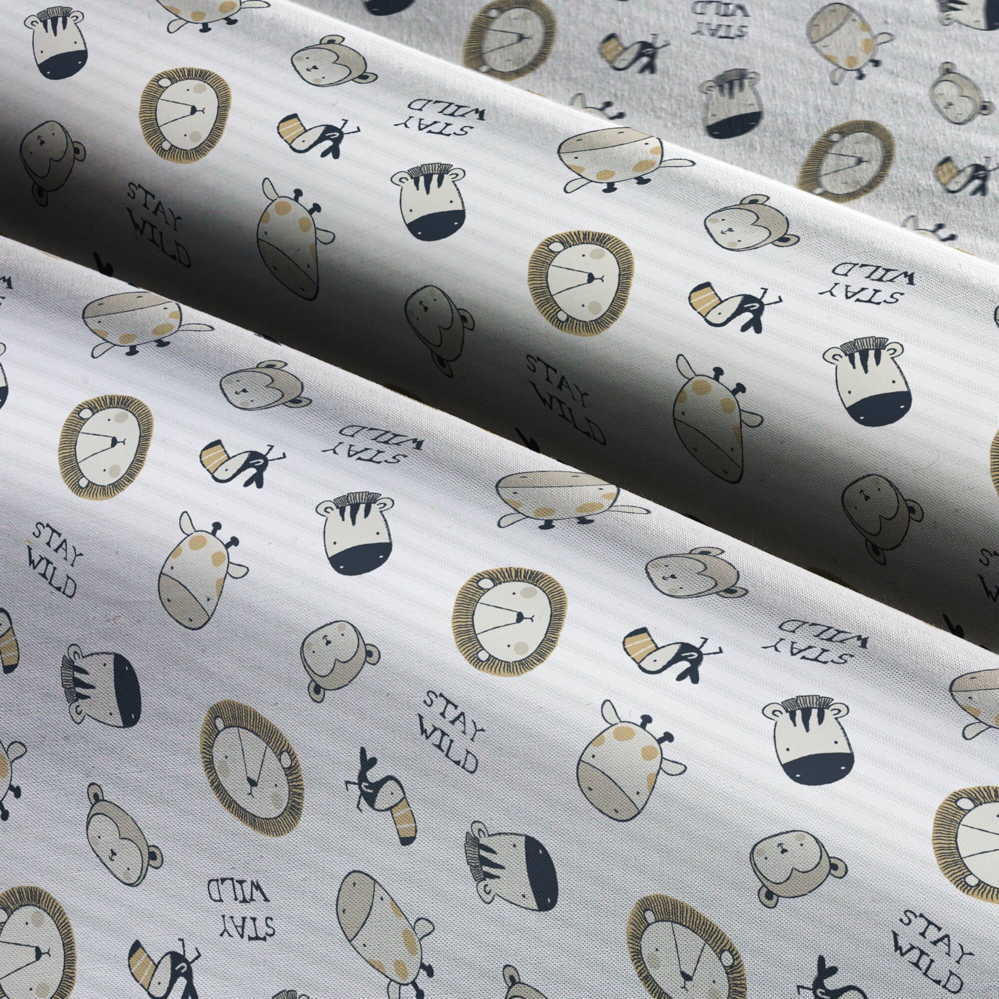 Springs Creative Products Stay Wild Animal Toss Fabric